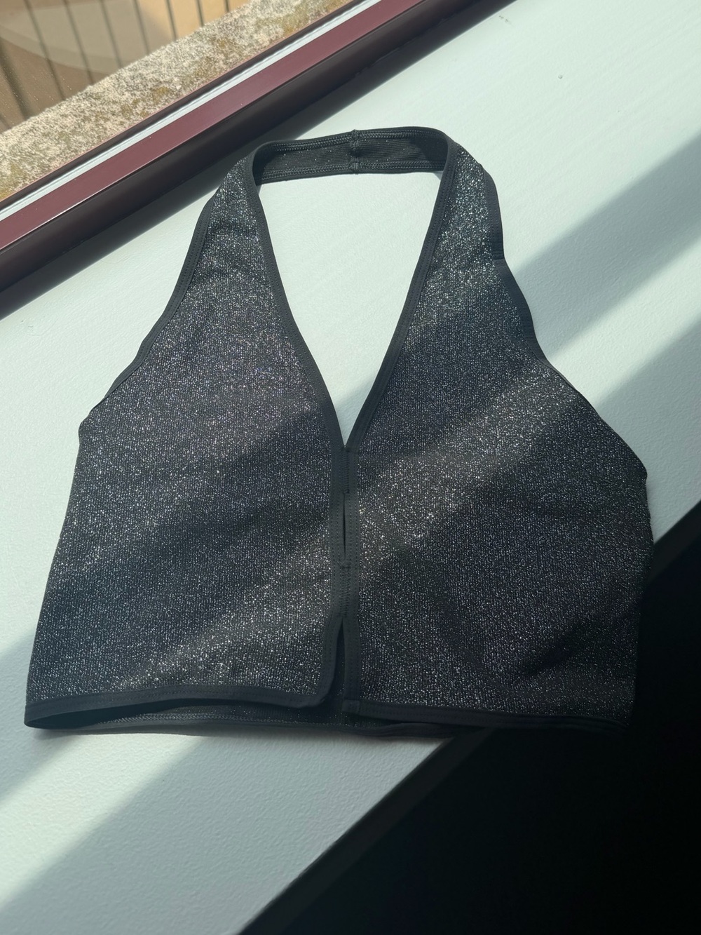 By Anthropologie Halter Sparkle Bralette